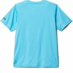Hot Sale 🎁 Columbia Youth Terminal Tackle PFG First On Water Short Sleeve 👕 Shirt For Boys' Bright Nectar/bass 🛒 -Cheap Warm jacket Shop unnamed file 1877