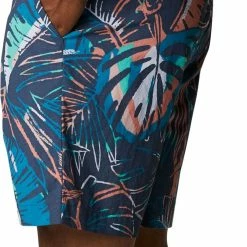 Outlet 👏 Columbia Mens 🌞 Summerdry Shorts Dark Mtn King Palm Multi 👍 -Cheap Warm jacket Shop unnamed file 1946