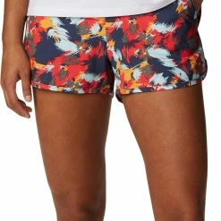 Budget 💯 Columbia Women's Pleasant Creek Stretch Short White Typhoon Blms Multi 😉