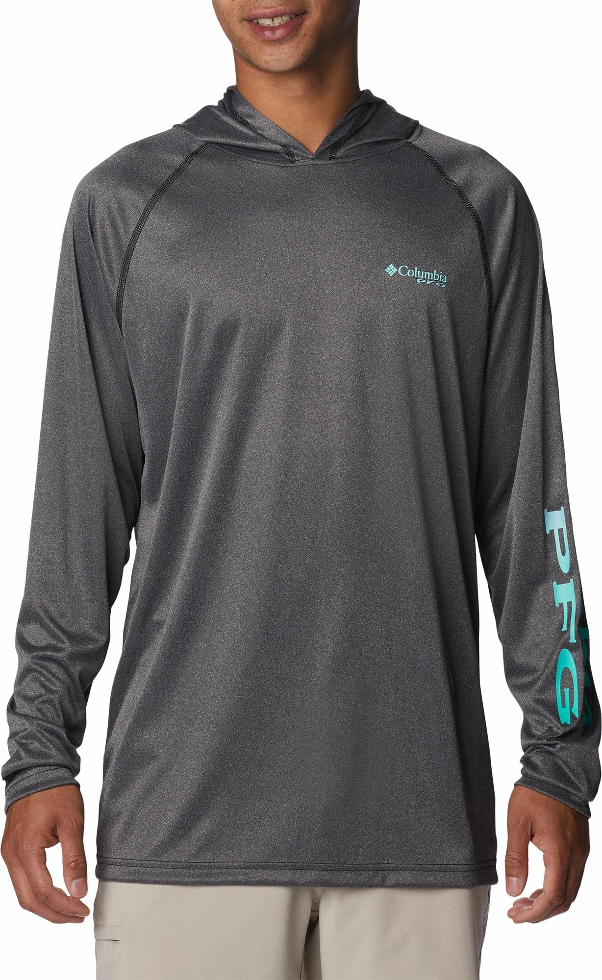 Buy π Columbia Men's Terminal Tackle Heather Hoodie Electric Turquoise/ombre β 3 Buy π Columbia Men's Terminal Tackle Heather Hoodie Electric Turquoise/ombre β