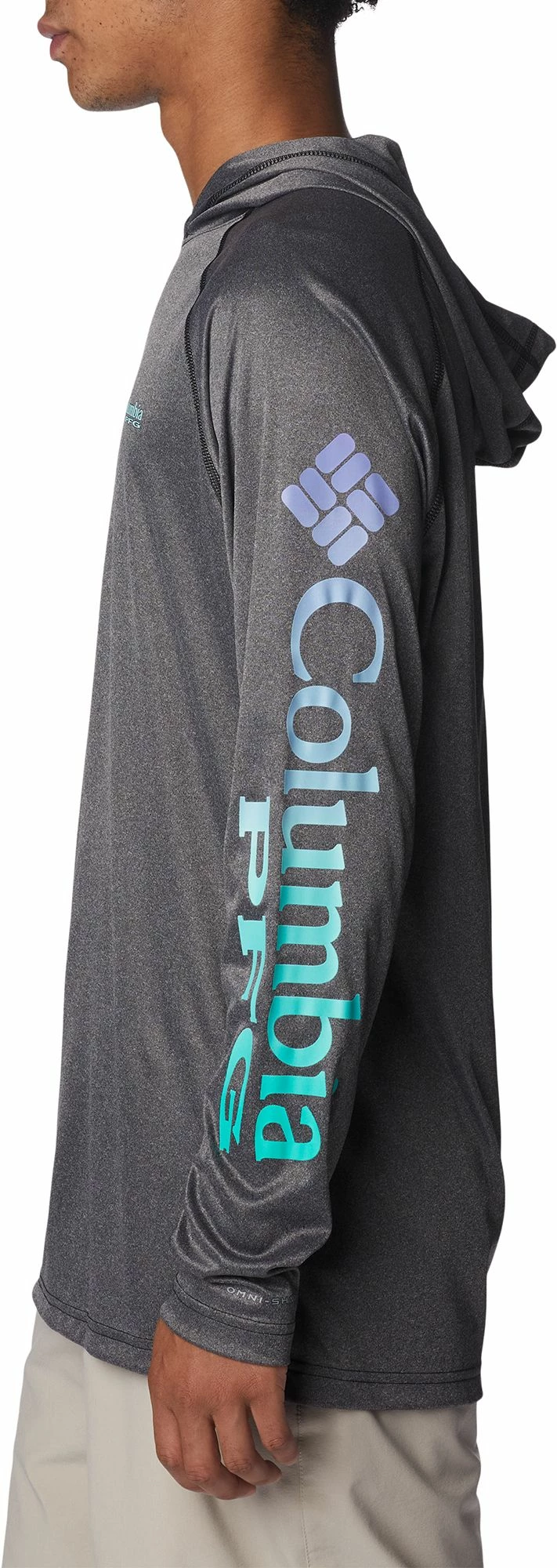 Buy π Columbia Men's Terminal Tackle Heather Hoodie Electric Turquoise/ombre β 5 Buy π Columbia Men's Terminal Tackle Heather Hoodie Electric Turquoise/ombre β - Image 3
