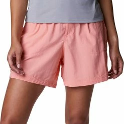 Best deal 🧨 Columbia Women's Sandy River Cargo Shorts Coral Reef ⭐