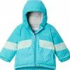 Deals 😍 Columbia Girls' Horizon Ride II Jacket For Boys' Geyser Snowdaze/geyser ✔️