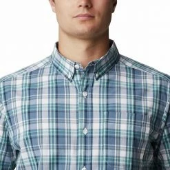 Outlet ⭐ Columbia Men's Big & Tall Rapid Rivers II Short Sleeve Button Down 👕 Shirt Carnelian Red Large Plaid 😀 -Cheap Warm jacket Shop unnamed file 2395