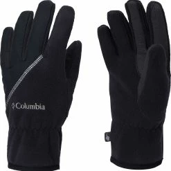 Budget ⌛ Columbia Women's Wind Bloc Fleece Gloves Black 🥰