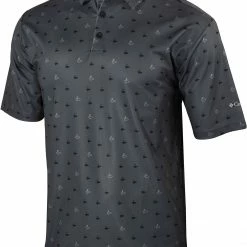 New 😉 Columbia Men's Punch Out Golf Polo Sail 👍