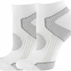 Cheapest 🌟 Columbia Walking Low Cut 🧦 Socks - 2 Pack For Men White 🌟