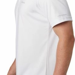 Promo 😉 Columbia Men's Mist Trail Short Sleeve Polo White 🎁 -Cheap Warm jacket Shop unnamed file 2558