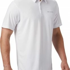 Promo 😉 Columbia Men's Mist Trail Short Sleeve Polo White 🎁 -Cheap Warm jacket Shop unnamed file 2559