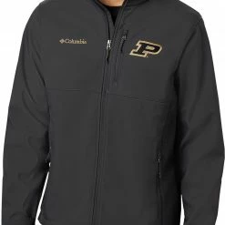 Best Pirce π Columbia Men's Purdue Boilermakers Grey Ascender Jacket π