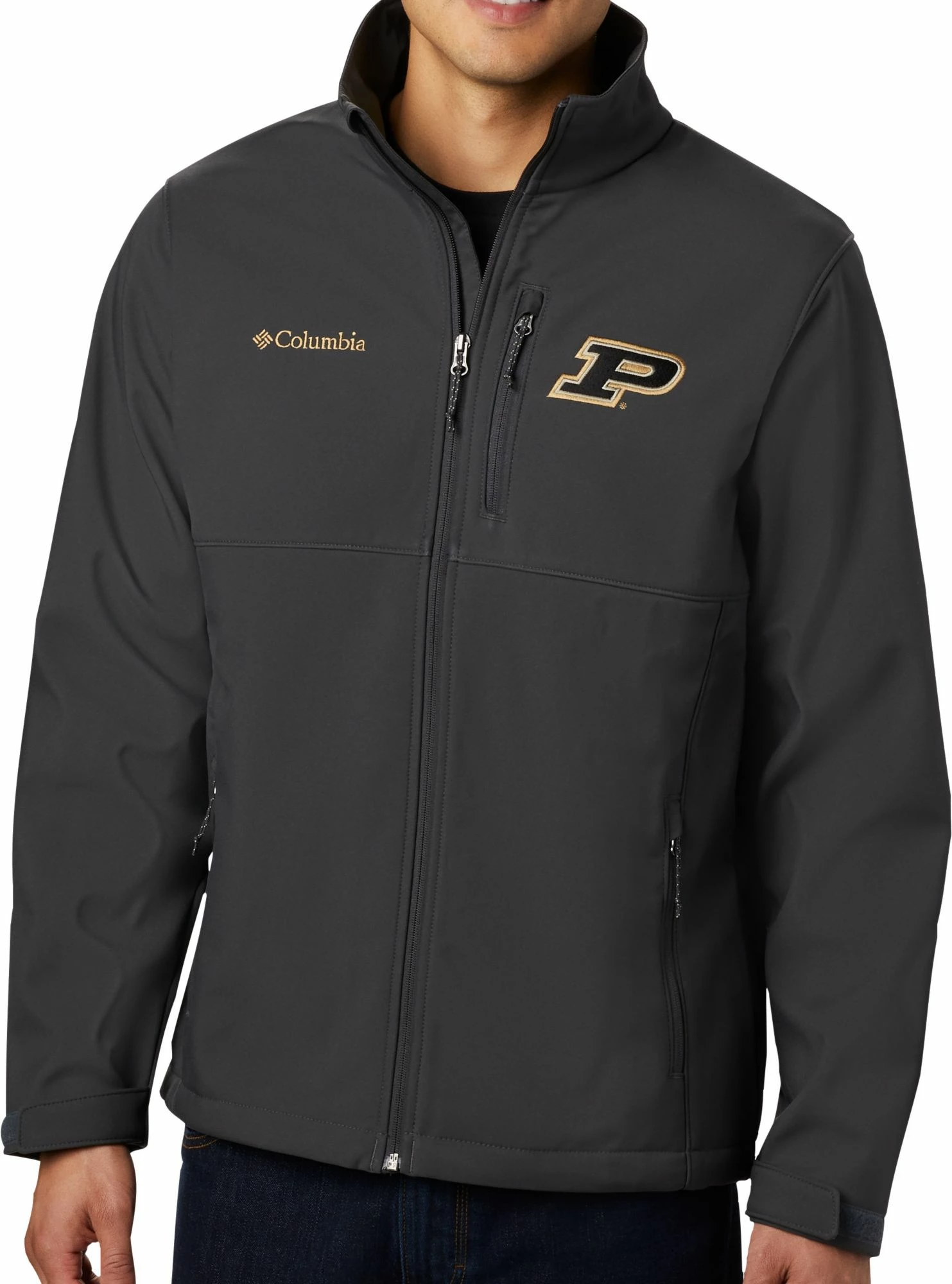 Best Pirce π Columbia Men's Purdue Boilermakers Grey Ascender Jacket π 3 Best Pirce π Columbia Men's Purdue Boilermakers Grey Ascender Jacket π