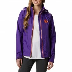 Cheapest 🔔 Columbia Women's Clemson Tigers Regalia Switchback Jacket 🧨