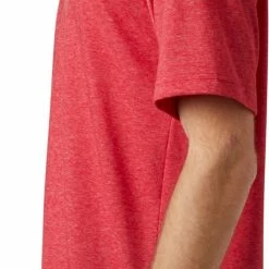 Discount 😍 Columbia Men's Thistletown Park Crew T-Shirt - Big & Tall Mountain Red Heather ⭐ -Cheap Warm jacket Shop unnamed file 2633