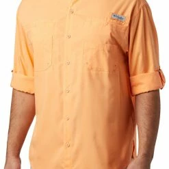 Deals ⌛ Columbia Men's Tamiami II Long Sleeve 👚 Shirt Laser Lemon 💯 -Cheap Warm jacket Shop unnamed file 2649