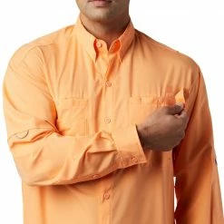 Deals ⌛ Columbia Men's Tamiami II Long Sleeve 👚 Shirt Laser Lemon 💯 -Cheap Warm jacket Shop unnamed file 2650