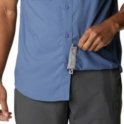 Flash Sale 🎉 Columbia Men's Drift Guide Woven Short Sleeve 👚 Shirt Cool Green 🌟 -Cheap Warm jacket Shop unnamed file 2677