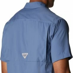 Flash Sale 🎉 Columbia Men's Drift Guide Woven Short Sleeve 👚 Shirt Cool Green 🌟 -Cheap Warm jacket Shop unnamed file 2678