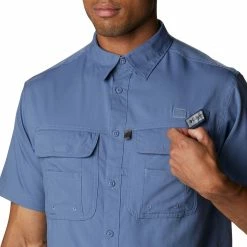 Flash Sale 🎉 Columbia Men's Drift Guide Woven Short Sleeve 👚 Shirt Cool Green 🌟 -Cheap Warm jacket Shop unnamed file 2679