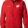 Best deal ✔️ Columbia Men's Wisconsin Badgers Red Ascender Jacket ❤️ -Cheap Warm jacket Shop unnamed file 2690