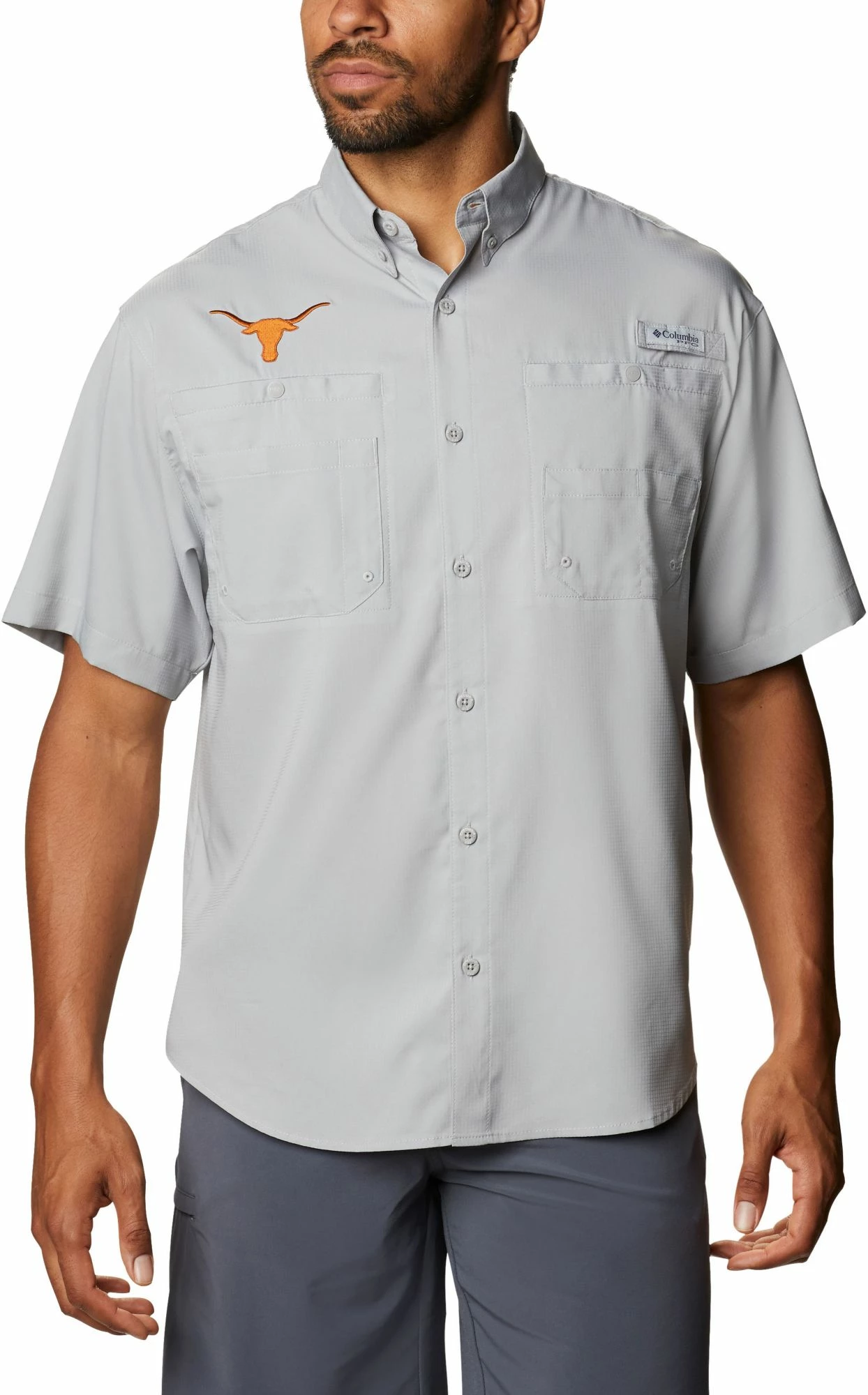 Hot Sale π Columbia Men's Texas Longhorns Grey Tamiami Performance π Shirt β¨ 3 Hot Sale π Columbia Men's Texas Longhorns Grey Tamiami Performance π Shirt β¨