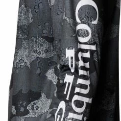 Cheap ✨ Columbia Men's Super Terminal Tackle Long Sleeve 👕 Shirt Black Gamefish Camo 😉 -Cheap Warm jacket Shop unnamed file 2767