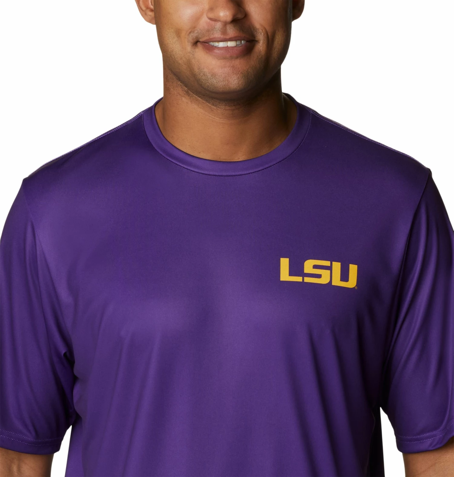 Promo π€© Columbia Men's LSU Tigers Purple Terminal Tackle π Shirt π₯ 4 Promo π€© Columbia Men's LSU Tigers Purple Terminal Tackle π Shirt π₯ - Image 2
