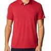 Brand new 👏 Columbia Men's Oklahoma Sooners Crimson Tech Trail Polo 👍 -Cheap Warm jacket Shop unnamed file 2795