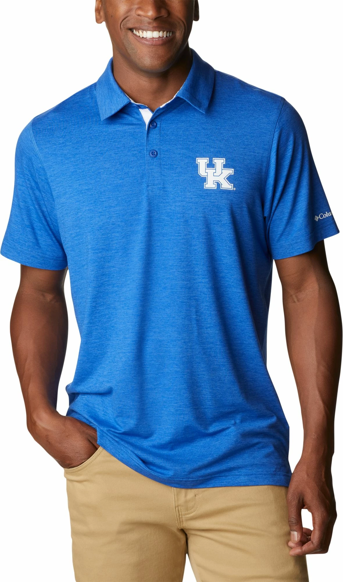 Brand new π Columbia Men's Kentucky Wildcats Blue Tech Trail Polo π 3 Brand new π Columbia Men's Kentucky Wildcats Blue Tech Trail Polo π