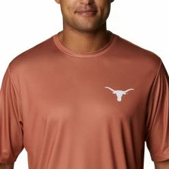 Budget 🎁 Columbia Men's Texas Longhorns Orange Terminal Tackle 👕 Shirt 😉 -Cheap Warm jacket Shop unnamed file 2825
