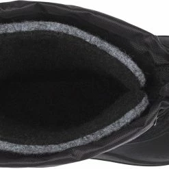 Flash Sale 👏 Columbia Big Kids' Powderbug Forty Winter 🥾 Boots For Girls' Black/orange ⌛ -Cheap Warm jacket Shop unnamed file 2884