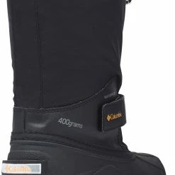 Flash Sale 👏 Columbia Big Kids' Powderbug Forty Winter 🥾 Boots For Girls' Black/orange ⌛ -Cheap Warm jacket Shop unnamed file 2889