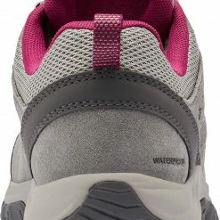 Promo 🧨 Columbia Women's Redmond III Waterproof Hiking 👟 Shoes Titanium/red/black ⌛ -Cheap Warm jacket Shop unnamed file 2895