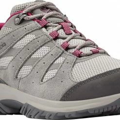 Promo 🧨 Columbia Women's Redmond III Waterproof Hiking 👟 Shoes Titanium/red/black ⌛ -Cheap Warm jacket Shop unnamed file 2896