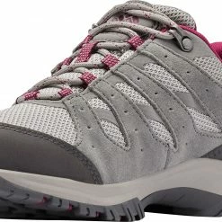 Promo 🧨 Columbia Women's Redmond III Waterproof Hiking 👟 Shoes Titanium/red/black ⌛ -Cheap Warm jacket Shop unnamed file 2897
