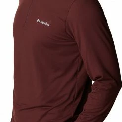 Brand new 🔥 Columbia Men's Tech Trail™ ¼ Zip Jacket Elderberry 😉 -Cheap Warm jacket Shop unnamed file 29
