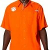 Best deal 🔔 Columbia Men's Clemson Tigers Orange Tamiami Performance 👚 Shirt 🤩 -Cheap Warm jacket Shop unnamed file 2925