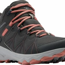 Buy 🎉 Columbia Women's Peakfreak II OutDry Waterproof Hiking 🥾 Boots Grey/coral 🥰 -Cheap Warm jacket Shop unnamed file 2970