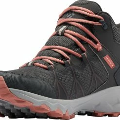 Buy 🎉 Columbia Women's Peakfreak II OutDry Waterproof Hiking 🥾 Boots Grey/coral 🥰 -Cheap Warm jacket Shop unnamed file 2971