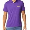Budget ⭐ Columbia Men's LSU Tigers Purple Tech Trail Polo 😀 -Cheap Warm jacket Shop unnamed file 2991