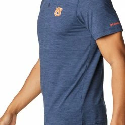 Budget 😀 Columbia Men's Auburn Tigers Blue Tech Trail Polo 🎉 -Cheap Warm jacket Shop unnamed file 3006