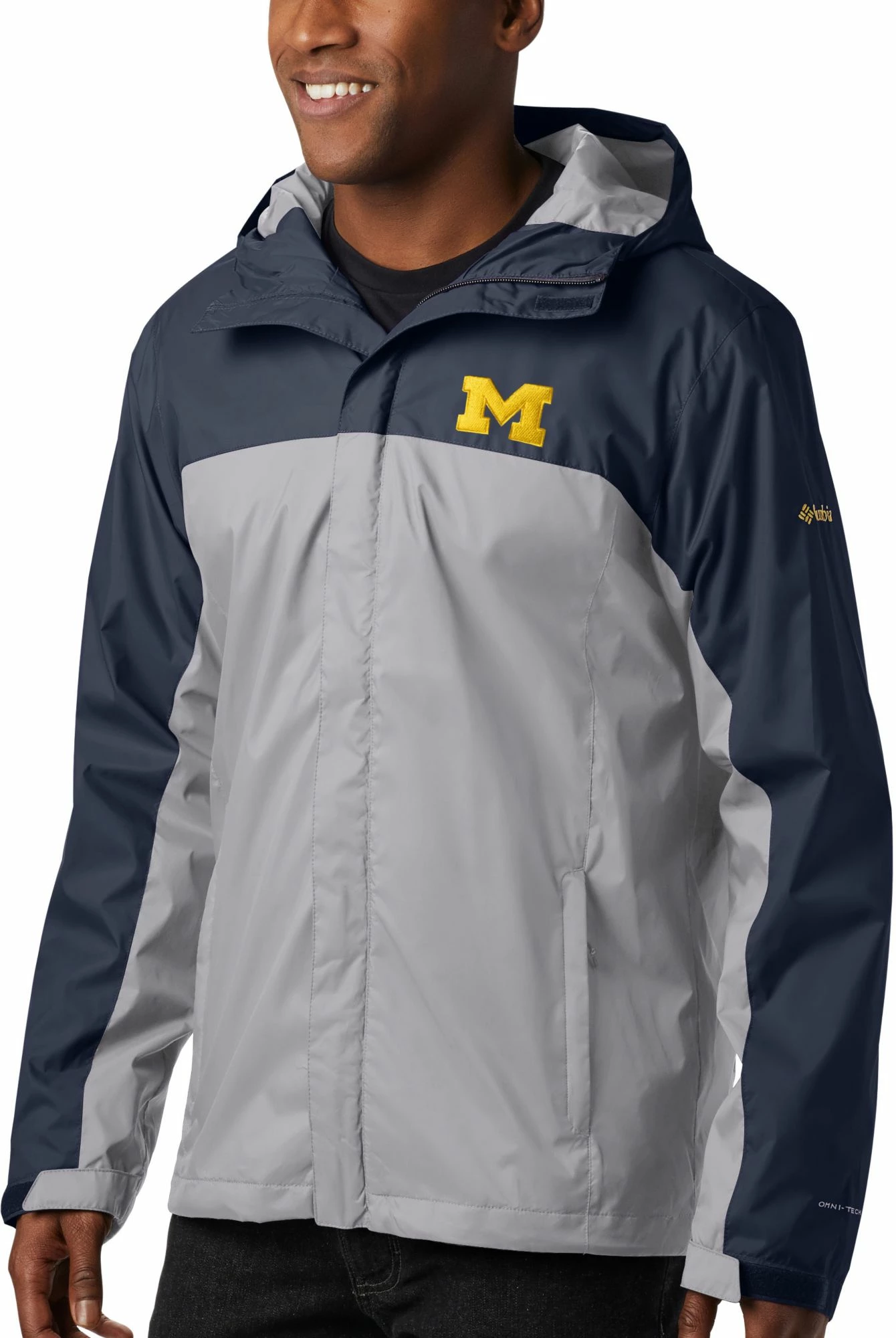 Buy β¨ Columbia Men's Michigan Wolverines Blue/Grey Glennaker Storm Jacket π― 3 Buy β¨ Columbia Men's Michigan Wolverines Blue/Grey Glennaker Storm Jacket π―