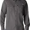 Best Pirce 😀 Columbia Men's Drift Guide Woven Long Sleeve 👚 Shirt City Grey 🧨 -Cheap Warm jacket Shop unnamed file 310