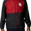 Best deal 👍 Columbia Men's Oklahoma Sooners Black CLG Flash Forward™ Jacket ✨ -Cheap Warm jacket Shop unnamed file 3191