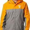 Best Pirce 🎉 Columbia Men's Tennessee Volunteers Tennessee Orange/Grey Glennaker Storm Jacket 🔥