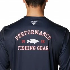 Best Sale 🤩 Columbia Men's Terminal Tackle PFG University Long Sleeve 👕 Shirt Safari/metal Bass 🤩 -Cheap Warm jacket Shop unnamed file 329