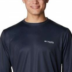 Best Sale 🤩 Columbia Men's Terminal Tackle PFG University Long Sleeve 👕 Shirt Safari/metal Bass 🤩 -Cheap Warm jacket Shop unnamed file 330