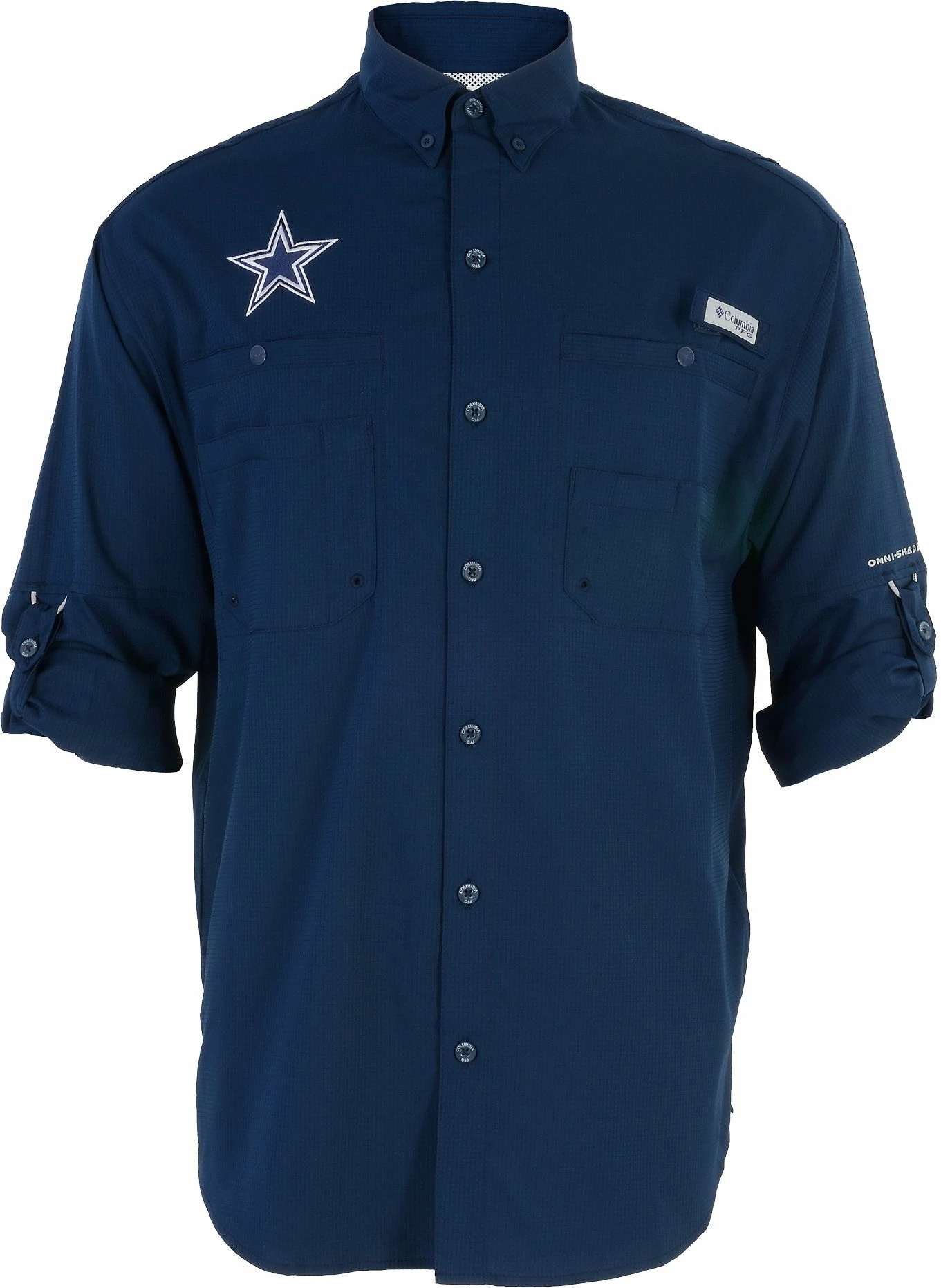 Outlet π Columbia Men's Dallas Cowboys Tamiami Navy Button-Up π Dress π Shirt π₯° 3 Outlet π Columbia Men's Dallas Cowboys Tamiami Navy Button-Up π Dress π Shirt π₯°