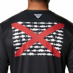 Top 10 🤩 Columbia Men's Terminal Tackle PFG Fish Flag Long Sleeve 👚 Shirt Cgrey/ Deep Marine Trout 🤩 -Cheap Warm jacket Shop unnamed file 3436