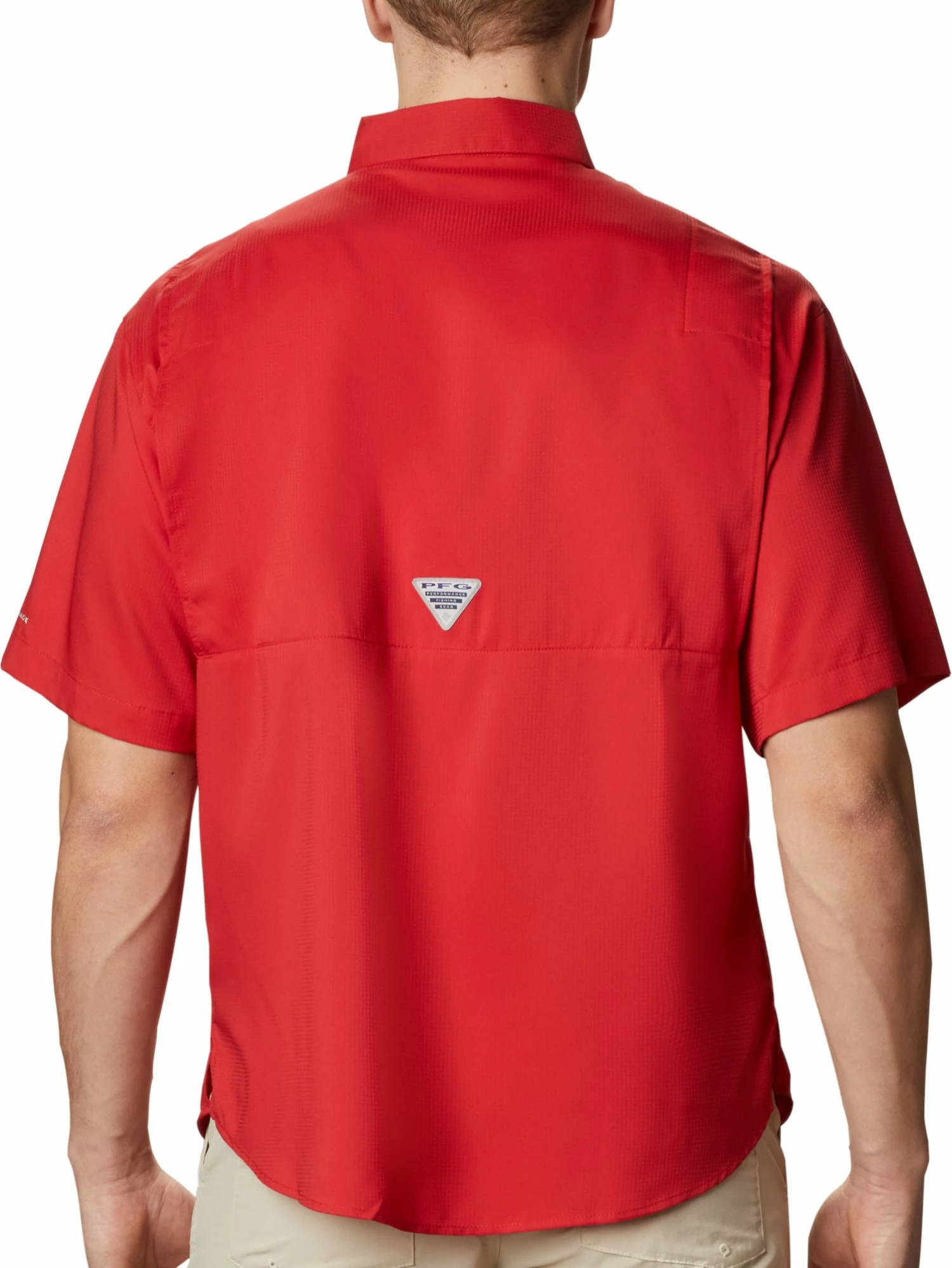 New π Columbia Men's Ohio State Buckeyes Scarlet Tamiami Performance π Shirt π€© 4 New π Columbia Men's Ohio State Buckeyes Scarlet Tamiami Performance π Shirt π€© - Image 2