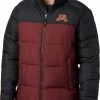 Best Pirce 👍 Columbia Men's Minnesota Golden Gophers Maroon/Black Pike Lake Jacket 🎁 -Cheap Warm jacket Shop unnamed file 3569
